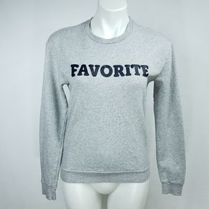 ZARA PULSE FAVORITE Crewneck Sweater Terry #O